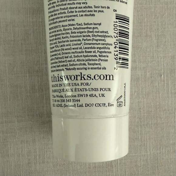 This Works Deep Sleep Overnight Cleanser Full Size Brightening Oat Amino Acids - Picture 7 of 7